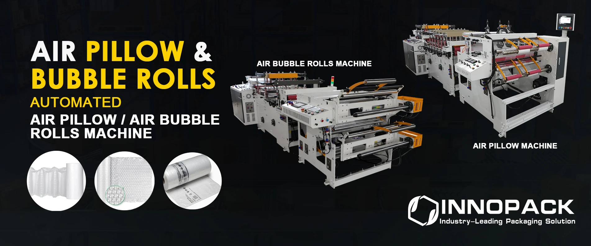 AIR PILLOW ,AIR BUBBLE ROLLL MACHINE-4